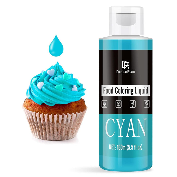 Coloranti Alimentari Profesionali, lichid, 150 ml Coloranti Alimentari Naty Shop Albastru Cer