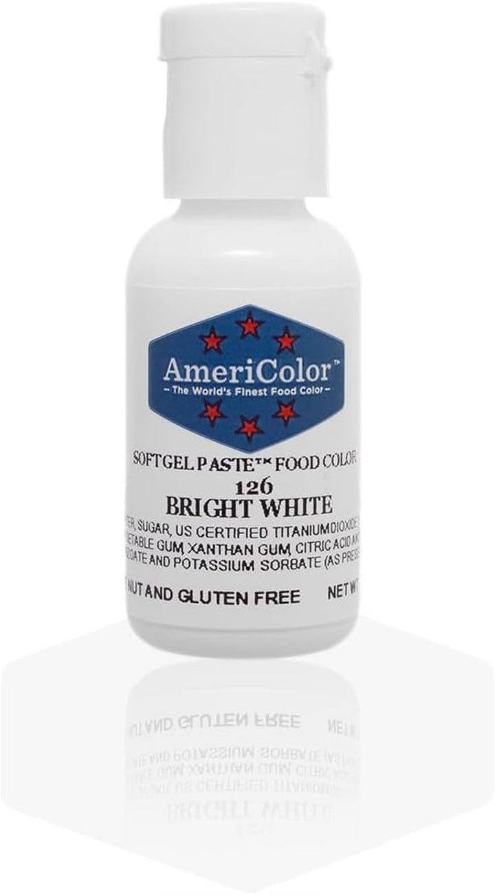 AmeriColor, Colorant alimentar Soft Gel Paste, 0,75 oz, alb deschis Coloranti Alimentari Naty Shop Default Title