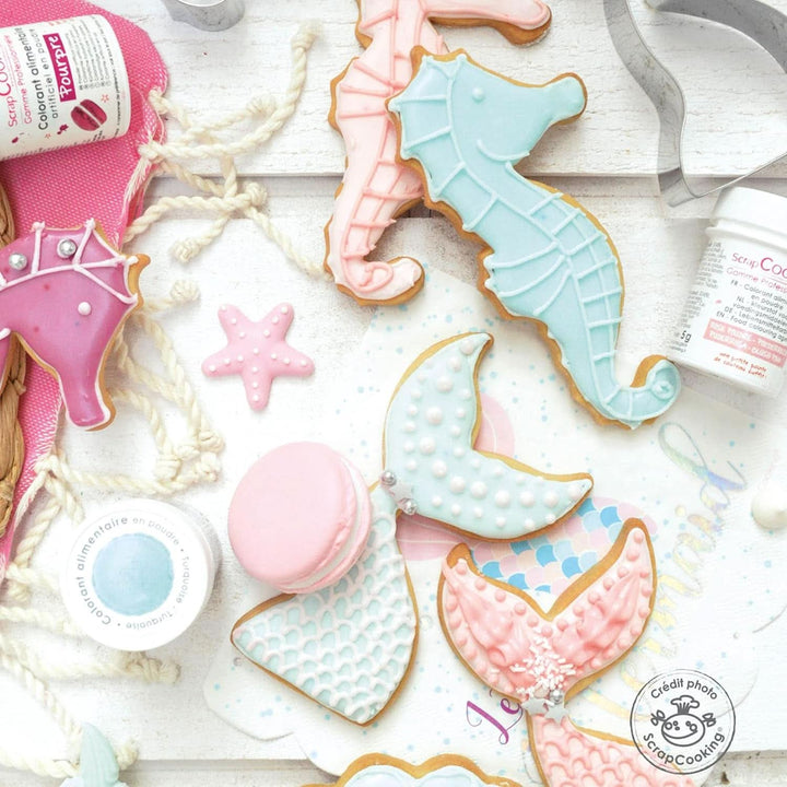 Scrapcooking, set 3 coloranți alimentari pudră Coloranti Alimentari Naty Shop