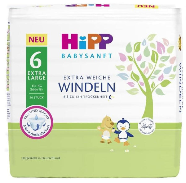 Scutece Hipp Extra Large 6 Mama si Copilul Naty Shop