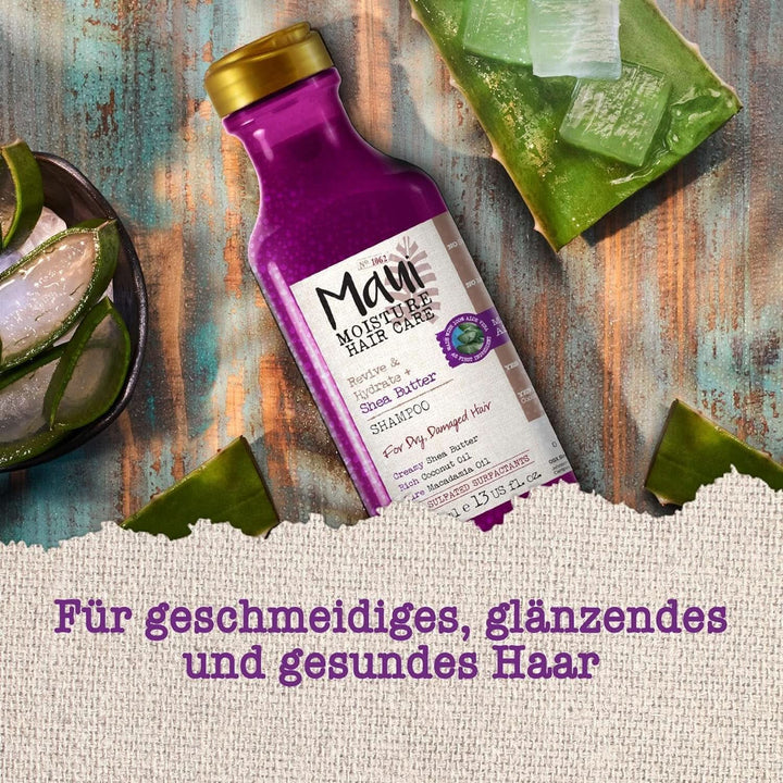 Maui Moisture Revive & Hydrate + Shea Butter, Sampon sau Conditioner, 385 ml Duș și baie Naty Shop
