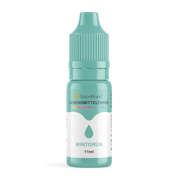 Goodbake coloranti alimentari, 100% vegan, 11 ml, diverse culori Coloranti Alimentari Naty Shop Verde mentă