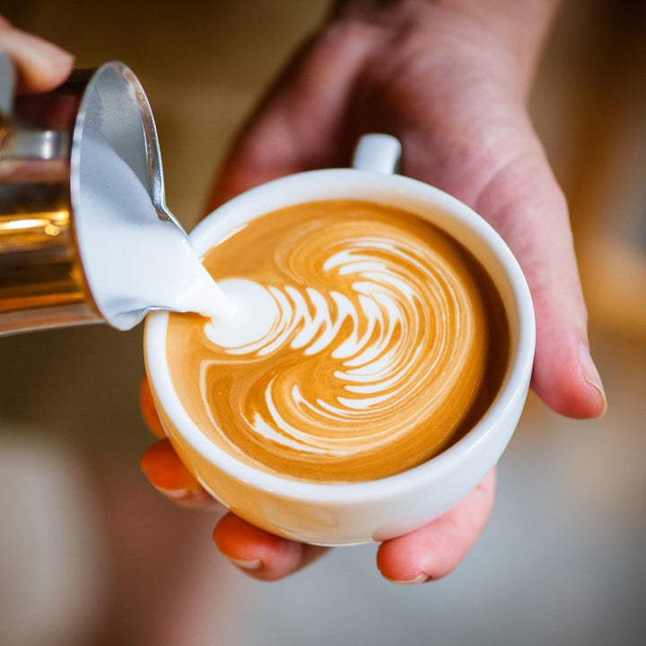 DER-FRANZ Cafea Crema, Intensitate 4/5, 100% Arabica, boabe de cafea întregi, 4 X 1000 G Cafea Naty Shop