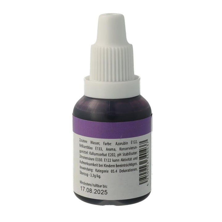 Bakeryteam Airbrush Lebensmittelfarbe Violet 20Ml Coloranti Alimentari Naty Shop