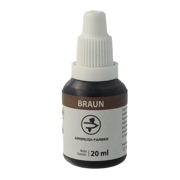 Bakeryteam, colorant pentru aerograf (airbrush), Maro, 20 ml Coloranti Alimentari Naty Shop Default Title