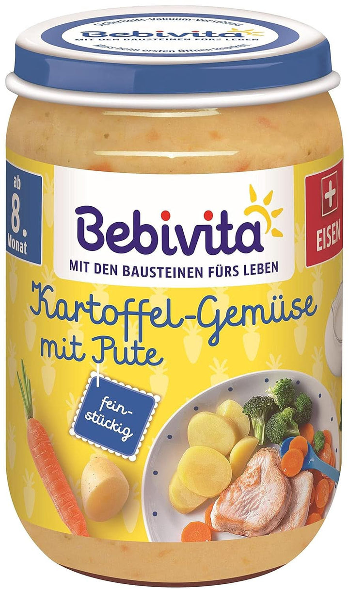Meniuri De la 8 luni Spaghetti Bolognese, pachet de 6 (6 X 220 grame), mediu Mama si Copilul Naty Shop