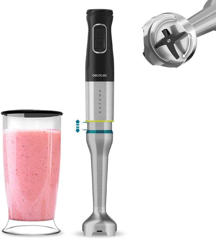 Mixer manual Cecotec Katana 15 Totaldestroy Smash B. 1500 W Mama si Copilul Naty Shop 1200 W | Negru 1 Accesoriu
