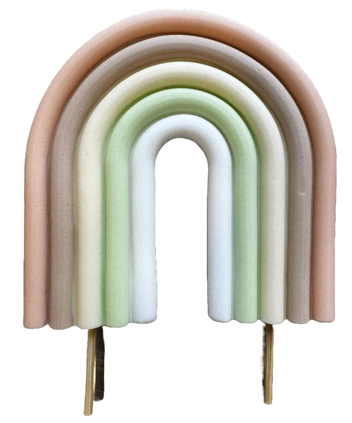 Decoratiune comestibila, Curcubeu Decoratiuni din Pasta de Zahar Nati Shop