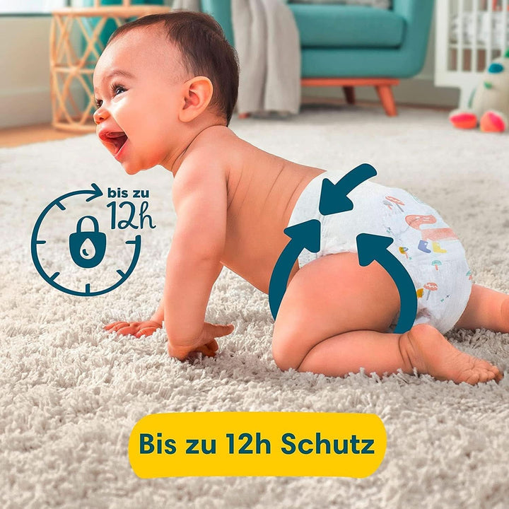 Pachet Pampers Marimea 1 (nou-nascut) si Always Discreet L, chiloti unica folosinta pentru mamici, incontinenta si postpartum Mama si Copilul Naty Shop