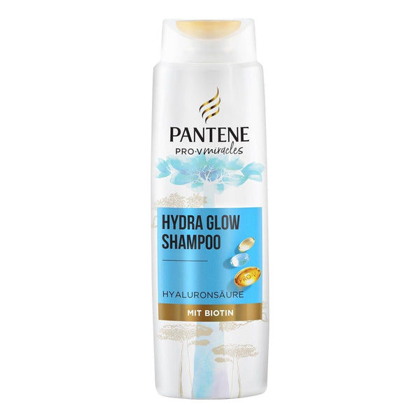 Șampon hidratant Pantene Pro-V Hydra Glow cu biotină, pentru păr uscat, deteriorat Duș și baie Pantene 250 ml