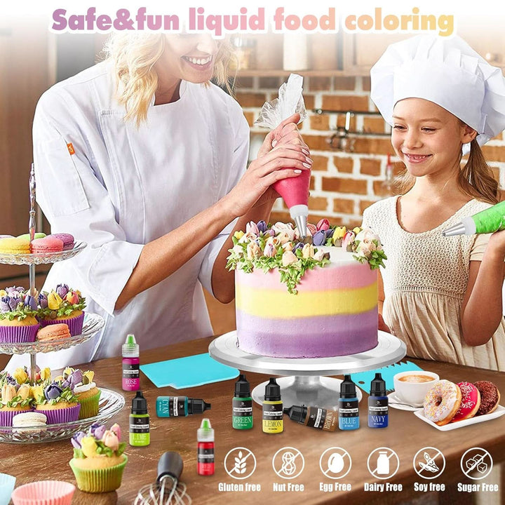Coloranti Alimentari Profesionali, lichid, 150 ml Coloranti Alimentari Naty Shop