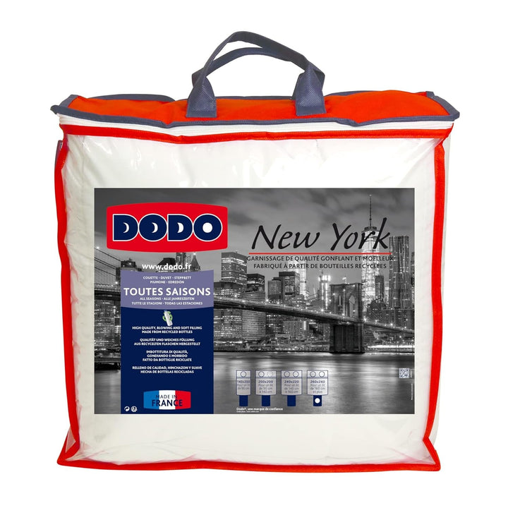Dodo L Quilt, Temperat, Ecologic, 240 X 260 L, Pentru pat dublu | Quilt New York, Soft, Piele de piersică, Lavabil la mașină la 40 °C Plapumi si pilote Naty Shop