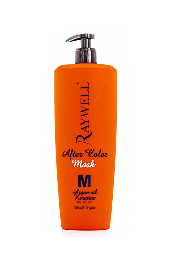 After Color Mask - îngrijire intensivă pentru părul vopsit, 1000 ml, protejează și îngrijește părul vopsit, conferă strălucire, hidratare și suplețe, fără silicon, vegan, calitate de coafor Masca de par Naty Shop Titlu implicit