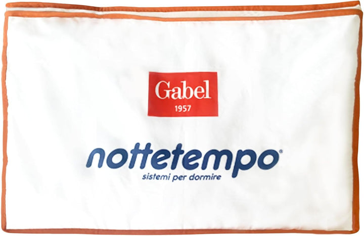 Fork Nottetempo jachetă puf microfibră microfibră foarte cald (2Cm) 120X80X2 Cm Bianco Plapumi si pilote Naty Shop