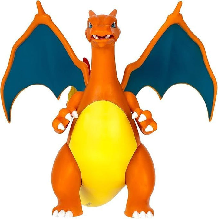 Pokémon PKW0368 - Battle Feature Figure - Glurak, figură mobilă oficială, 11,5 cm Action figures Naty Shop