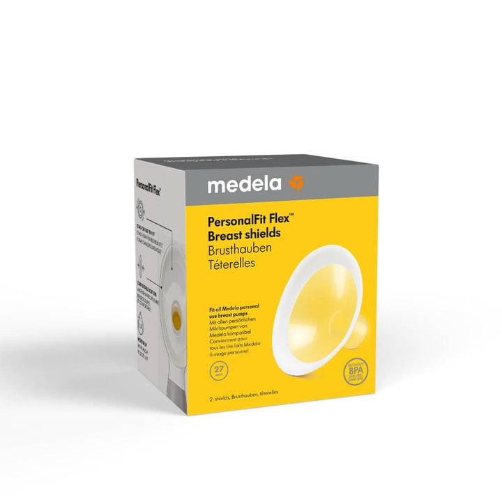 Medela Personalfit Flex husă pentru sâni Accesorii Hrana si Alaptare Bebe Naty Shop Alb L (pachet de 2 bucăți)