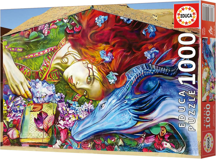 Educa - Puzzle de 1000 piese pentru adulti | Sant Jordi, Lily Brick. Dimensiuni: 68 X 48 cm. Include lipiciul de puzzle Fixpuzzle. Pentru 14 ani (19926) Puzzle Naty Shop