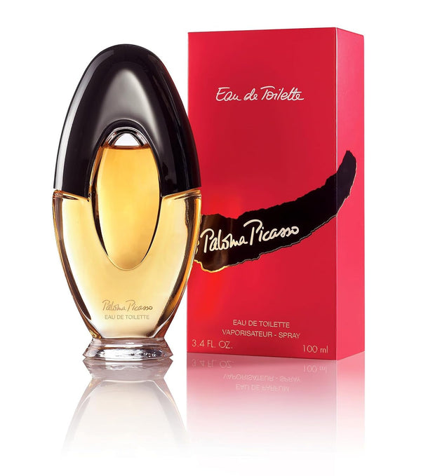 Paloma Picasso Eau De Toilette, Parfum pentru femei, Un parfum întunecat, intrigant și sofisticat, cu bergamotă, trandafir și lemn de santal