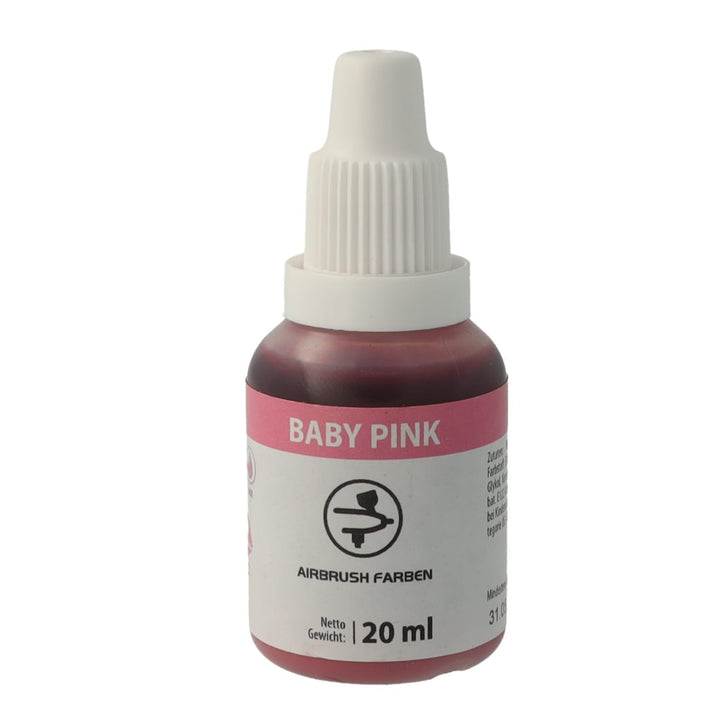 Bakeryteam Airbrush Lebensmittelfarbe Rosa/Baby Pink 20Ml Coloranti Alimentari Naty Shop Default Title