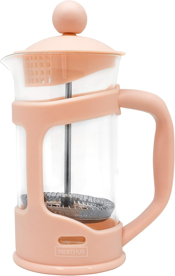 Cafetieră franceză NERTHUS FIH 319, 350 ml, neagră