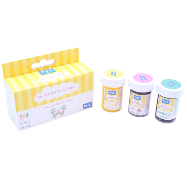 Ostern Kuchen-Farben-Kit, 3Er-Set (75G) Coloranti Alimentari Naty Shop Default Title