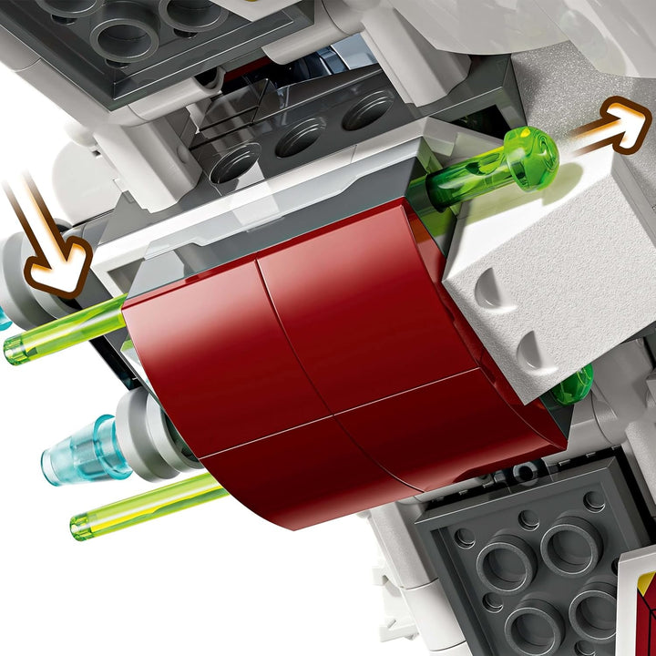 LEGO Star Wars 75401 Interceptorul Jedi al lui Ahsoka, Starfighter pentru fanii Războiului Clonelor, Ahsoka Tano & Anakin Skywalker Minifigures, cu săbii laser și R7-A7, pentru băieți și fete de la 8 ani în sus Seturi de constructie Besuche den LEGO-Store
