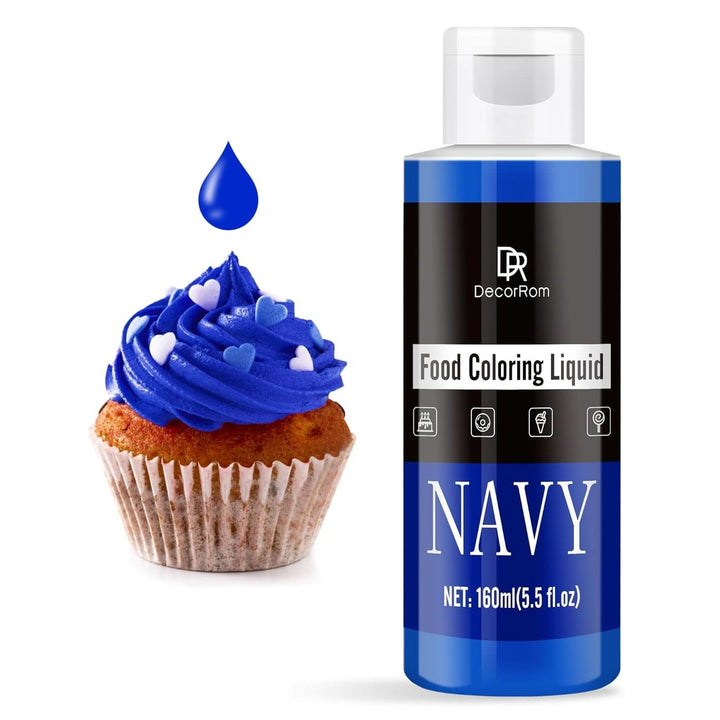 Coloranti Alimentari Profesionali, lichid, 150 ml Coloranti Alimentari Naty Shop Navy Blue
