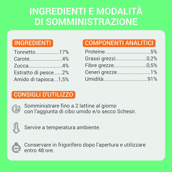 , Supă cu fileuri de ton cu morcovi și dovleac, hrană umedă complementară pentru pisici, rețeta originală, 100% naturală, 12 pungi la 40 G