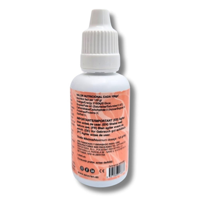 Azucren, colorant alimentar liposolubil, rosu, 30 grame Coloranti Alimentari Naty Shop