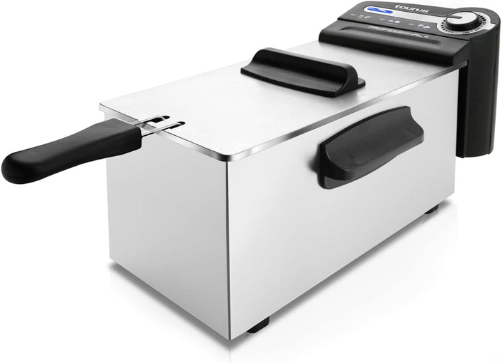 Taurus Professional 2 plus - Friteuză cu ulei, 2 litri, 1700 W, 18/8 oțel inoxidabil Electrocasnice Naty Shop 4L