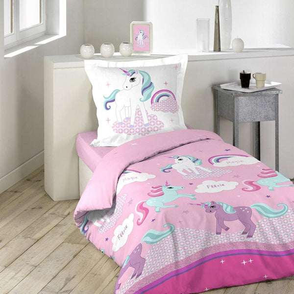 Lenjerie de pat Unicorn cu față de pernă, bumbac Lenjerie de pat - copii Naty Shop Default Title