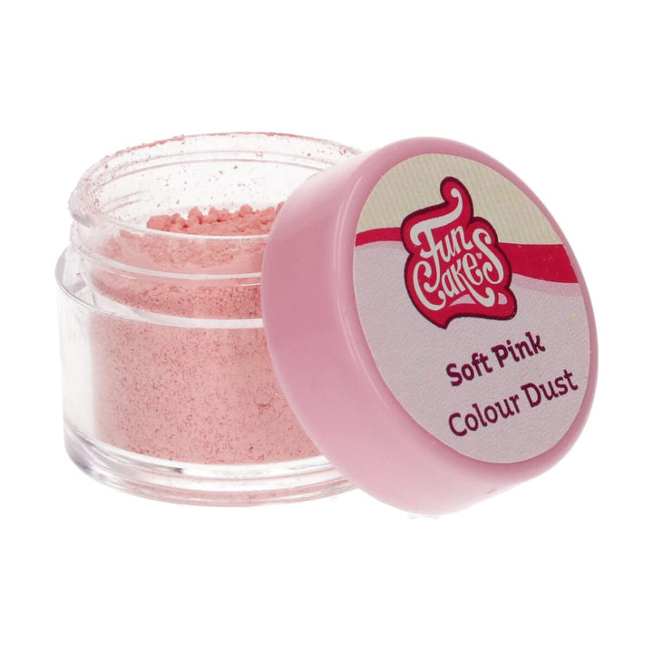 Funcakes Color Dust Soft Pink: Farbpulver Für Lebensmittel, Für Die Kuchendekoration, Halal-Zertifiziert Coloranti Alimentari Naty Shop