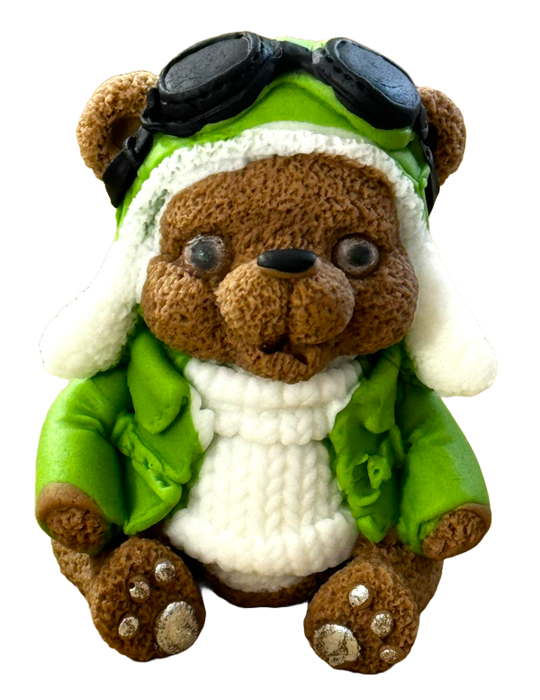 Decoratiune comestibila din zahar, Aviator Decoratiuni din Pasta de Zahar Naty Shop