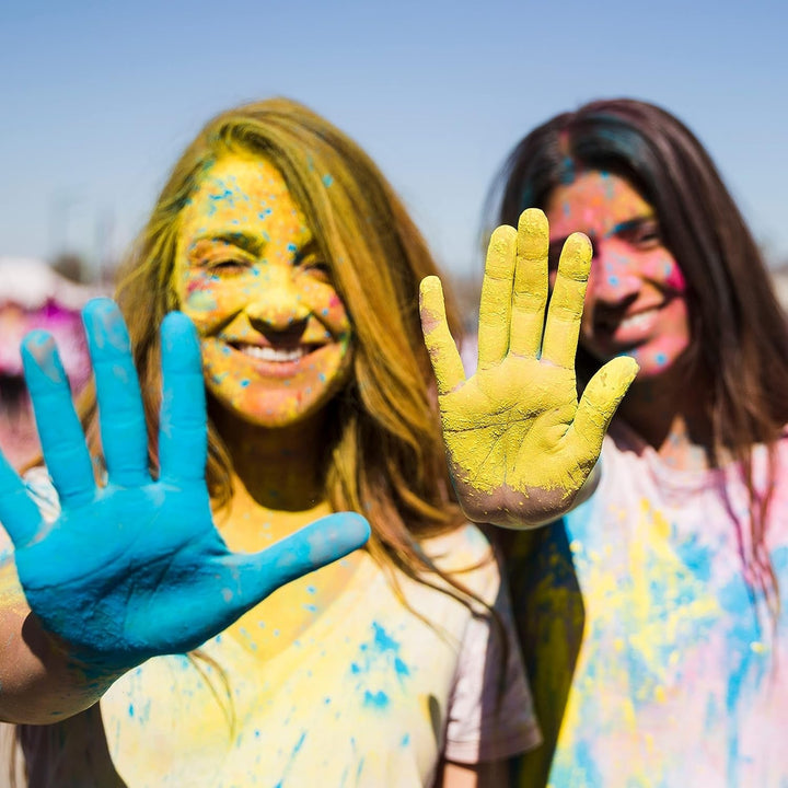POLVO HOLI, 4 pungulite cu colorant alimentar, 100 grame per bucata, multiple aplicatii Coloranti Alimentari Naty Shop
