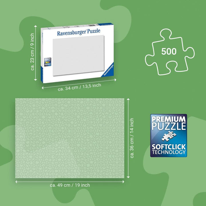 Ravensburger Puzzle - 4 Seasons - 4X 500 piese puzzle jigsaw pentru adulți și copii cu vârsta de peste 12 ani Puzzle Naty Shop