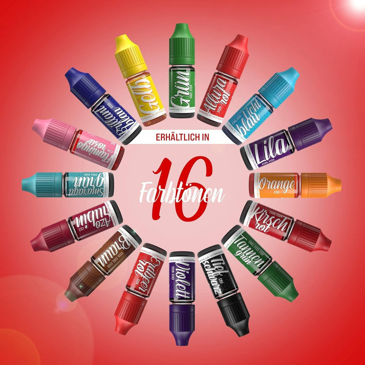 Belissia, coloranti alimentari lichizi, diverse cantitati si culori Coloranti Alimentari Naty Shop