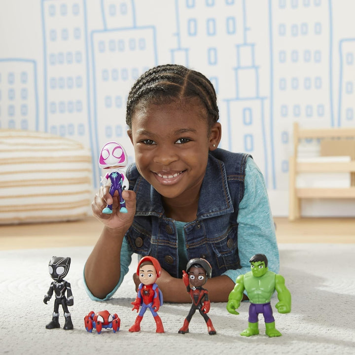 Hasbro Spidey and His Amazing Friends Masked Heroes Multipack, figuri de acțiune înalte de 10 cm, pentru copii cu vârsta peste 3 ani F1486 Action figures Naty Shop