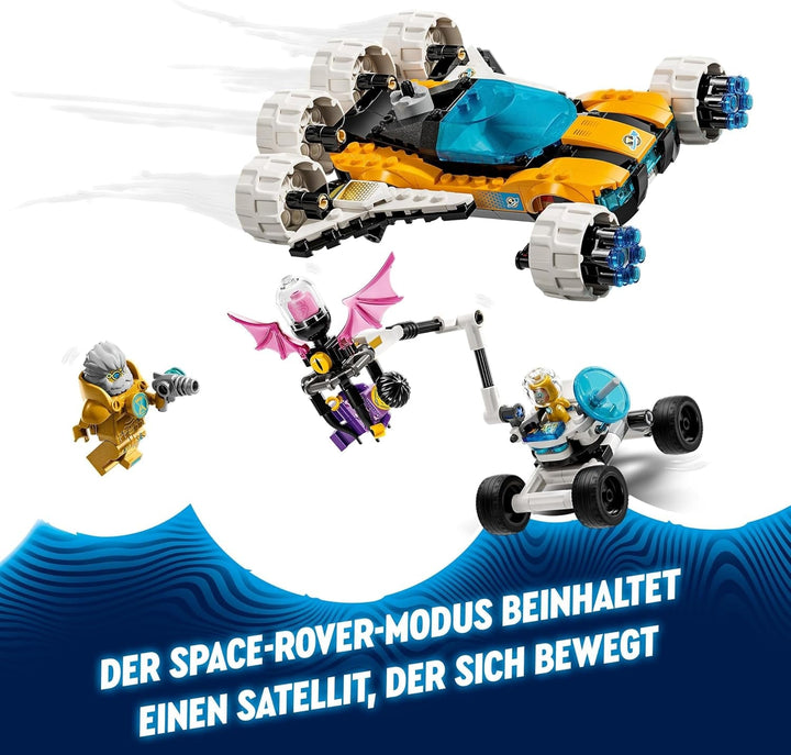 LEGO Dreamzzz 2-In-1 Mr Oz's Space Buggy, set cu mașină de jucărie sau navetă spațială, include minifigurinele Mr Oz, Albert și Jayden, cadou spațial pentru copii de peste 8 ani 71475 Seturi de constructie Besuche den LEGO-Store