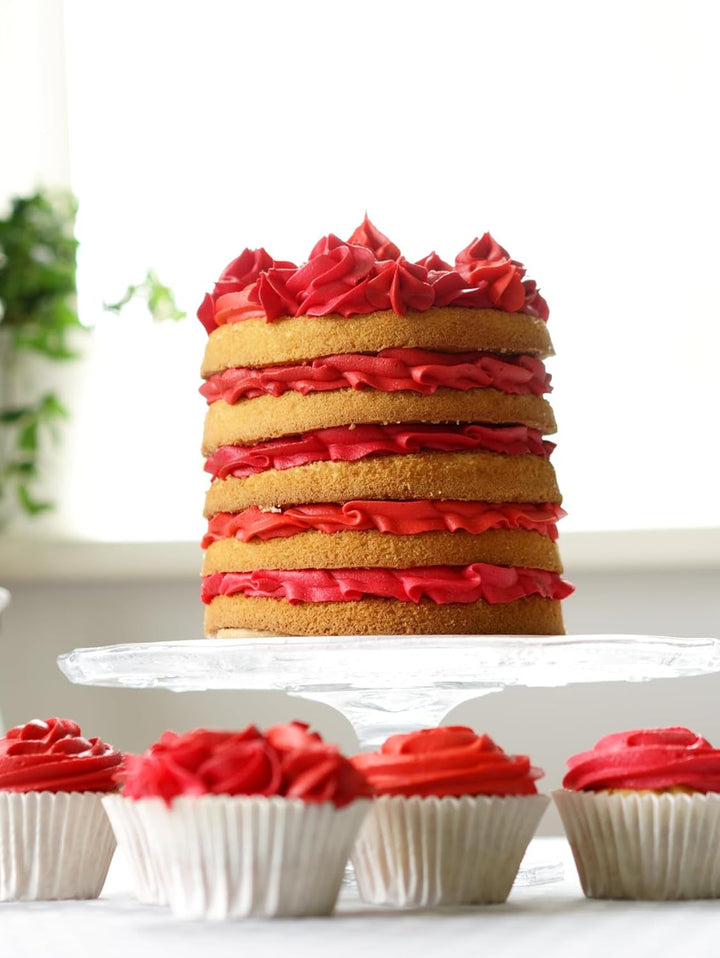 Sugarflair Pasta Lebensmittelfarben Red Set/4, Pasta Lebensmittel Farben Für Fondant, Marzipan, Zuckerpaste, Buttercreme Und Mehr: Ruby, Velvet Red, Blood Red, Cherry Red - Set/4 Coloranti Alimentari Naty Shop