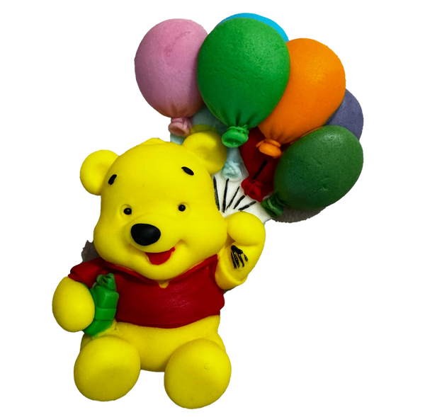 Decoratiune comestibila din pasta de zahar, Winnie the Pooh Decoratiuni din Pasta de Zahar Naty Shop