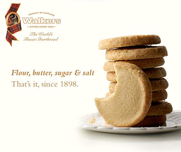 Biscuiți tradiționali scoțieni cu unt, rulați în zahăr, 200g