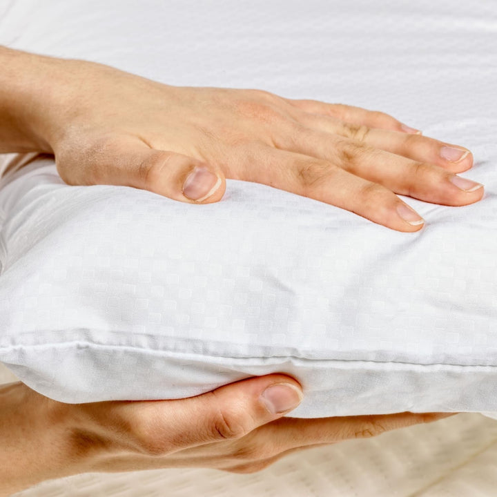 Pikolin Home - Pernă ergonomică viscoelastică cu capac dublu personalizabil cu miez din spumă de memorie pentru dormit pe lateral sau pe spate Perne standard Naty Shop