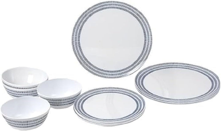 0830148n.c6t vase, 12 părți, albastru, set în 3 părți Seturi vesela masa Naty Shop Default Title