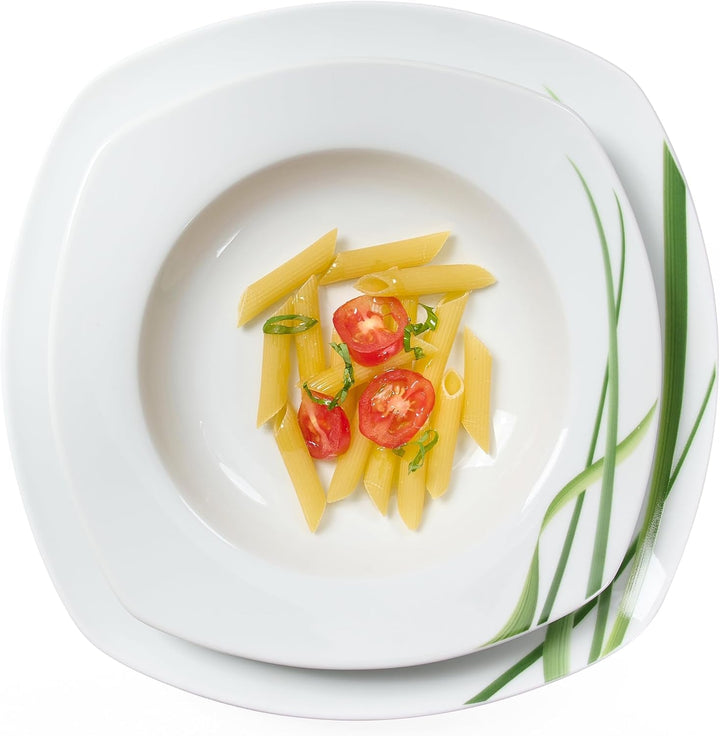 Ritzenhoff & Breker Tafelservice Gianna, 12-Teilig, Porzellan, Weiß Seturi vesela masa Naty Shop