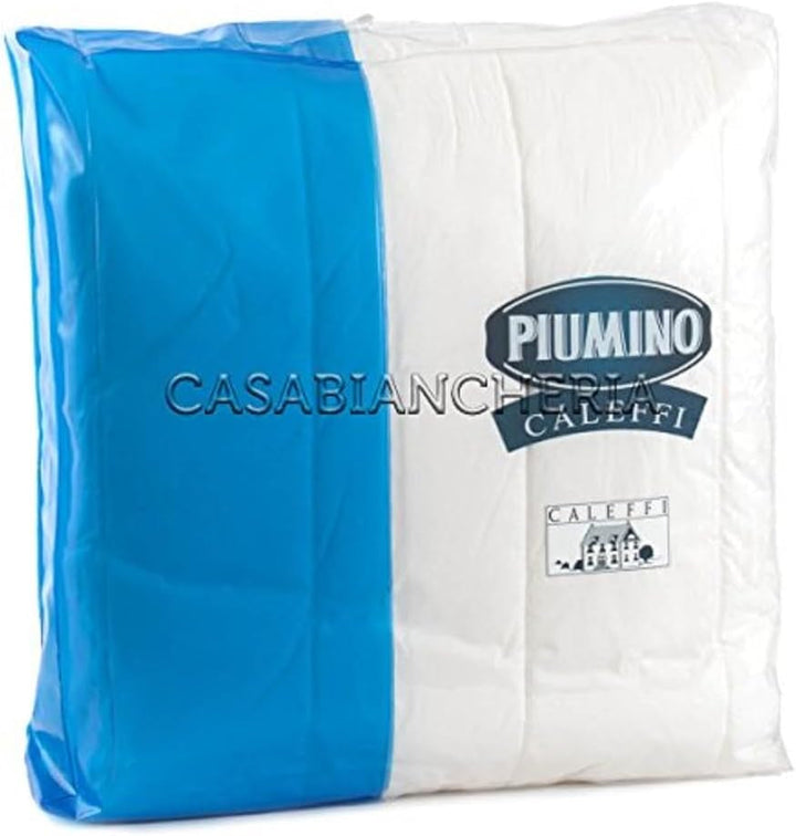 Plapumă pentru patru anotimpuri Caleffi Dormissimi, poliester, culori uni, pentru pat dublu Plapumi si pilote Naty Shop
