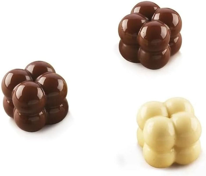 Silikomart 199384, Matriță 3D pentru ciocolată Flacără Bucatarie Naty Shop Choco Game