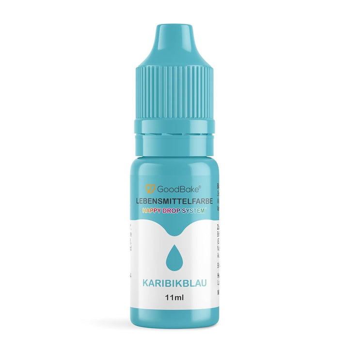 Goodbake coloranti alimentari, 100% vegan, 11 ml, diverse culori Coloranti Alimentari Naty Shop Albastru de Caraibe