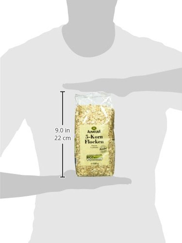 Bio 5-Kornflocken, 500G Cereale Naty Shop