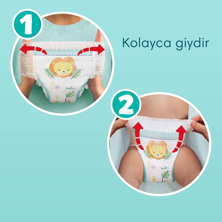 Pampers Scutece Night Pants, marimea 4 Mama si Copilul Naty Shop