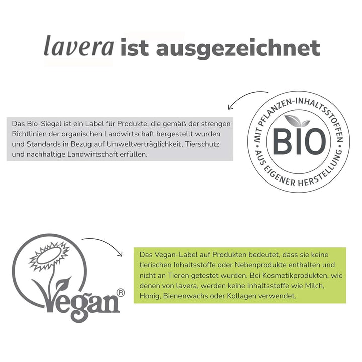 Lavera, Gel de duș cu bambus organic și guarana, 3 in 1, pentru piele, păr și față, 200 ml Duș și baie Naty Shop
